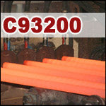 C93200 Round Bar| 3/8" Outside Diameter (SAE 660) Oversized To Finish