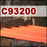 C93200 (SAE 660) Round Bar| 1" Outside Diameter (SAE 660) Oversized To Finish